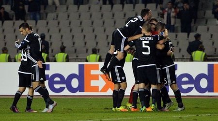 "Qarabağ" futbolçularının qələbəni belə qeyd etdi - VİDEO