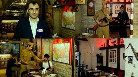 Bakıda bu restorana parolsuz daxil olmaq mümkün deyil - VİDEO