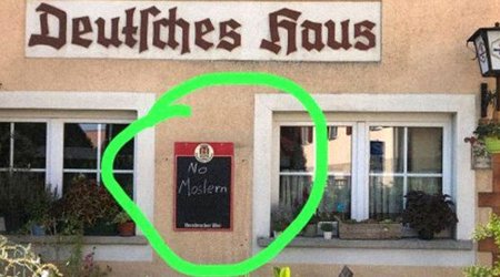 Nürnberqdə müsəlmanları ayağa qaldıran restoran – Video