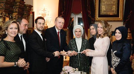 İki məşhur ailə qohum oldu - Ərdoğan üzükləri taxdı - FOTOLAR