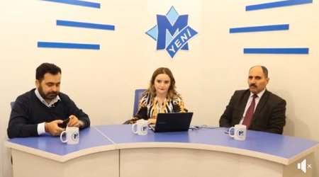 Canlı yayımda qalmaqal - Rza Rzayev Bəxtiyar Hacıyevi təhqir etdi - VİDEO