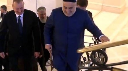 Kadırov prezident və şeyxi belə güldürdü – VİDEO