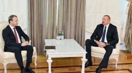 Президент Алиев принял главу FIDE