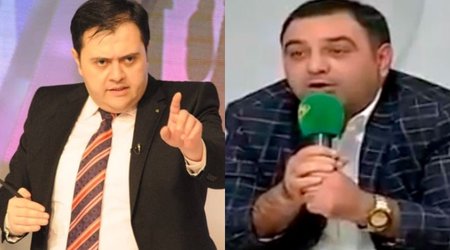 Şagirdi ilə ailə quran jurnalist Əlibəylini özündən çıxardı: "Bu tipi kim gətirib bura?!" - VİDEO