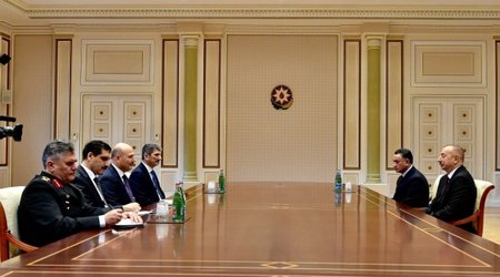 Глава МВД Турции на переговорах с Ильхамом Алиевым