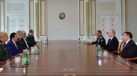 Ilham Aliyev received chief of Iran's General Staff