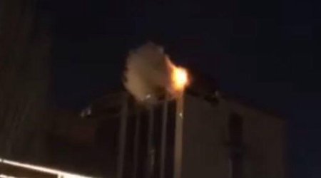 Bakıda özəl klinikada yanğın – VİDEO