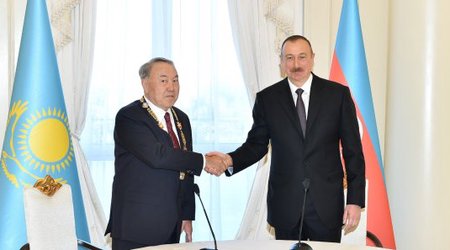 Ильхам Алиев позвонил Нурсултану Назарбаеву