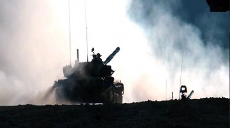 Боевые стрельбы азербайджанской армии в прифронтовой зоне ФОТО; ВИДЕО