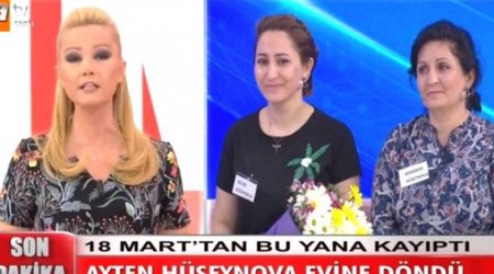 Məşhur aparıcı itkin düşən azərbaycanlı biznesmen qadını tapdı - VİDEO