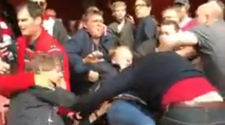 Bakıda "Arsenal" və "Çelsi" azarkeşləri arasında kütləvi dava