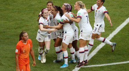 Американские футболистки выиграли чемпионат мира