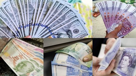CBA currency exchange rates (23.07.2019)