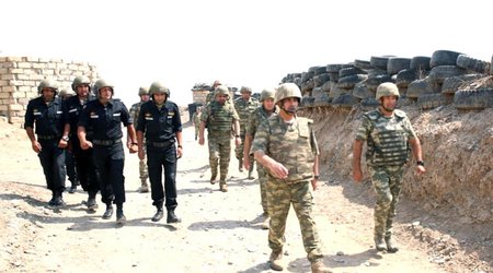 Inspection of military units of Azerbaijani army continues (PHOTO/VIDEO)