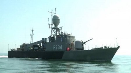 Иранская эскадра направилась в Азербайджан