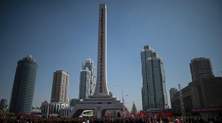 DPRK fires two projectiles
