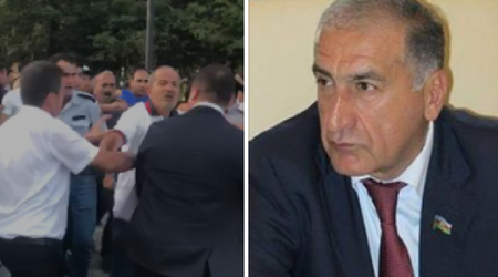 Deputat İqbal Məmmədov “Relax”a gələn vergi işçilərini döydürdü - ŞOK VİDEO