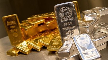 Gold, silver prices down in Azerbaijan