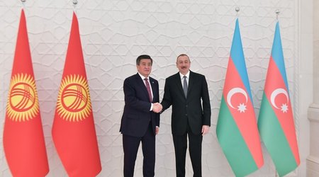 Состоялась встреча президентов Азербайджана и Кыргызстана