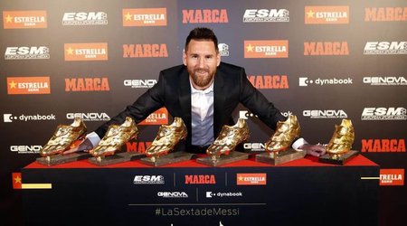 Messi altıncı dəfə “Qızıl buts” aldı
