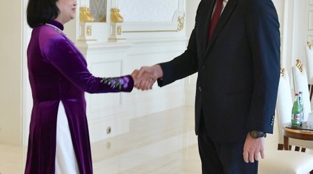 Президент Ильхам Алиев принял вице-президента Вьетнама