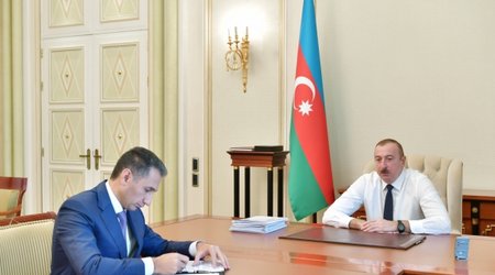 Ильхам Алиев принял главу Azercosmos