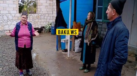 Azərbaycanda şəhid ailəsinin evini yardılar – FOTO