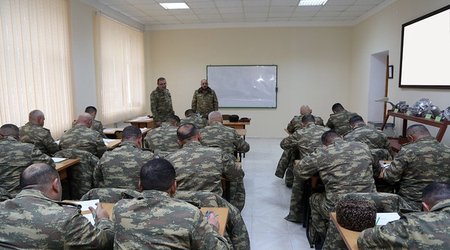 Проведены сборы командного состава азербайджанской армии
