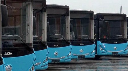 В Баку привезли 371 новый автобус