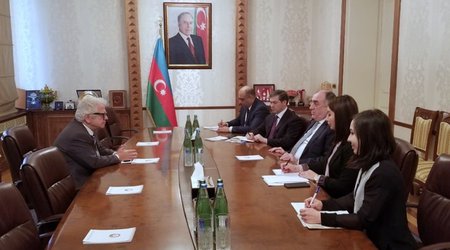 Посол Греции завершил свою дипломатическую миссию в Азербайджане