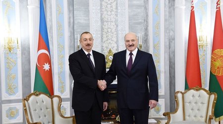 Александр Лукашенко поздравил президента Азербайджана