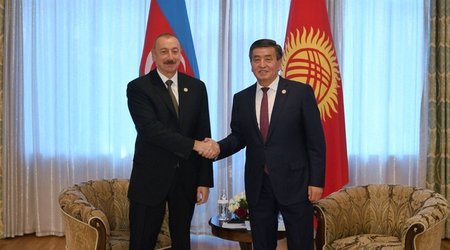 Между президентами Азербайджана и Кыргызстана состоялся телефонный разговор