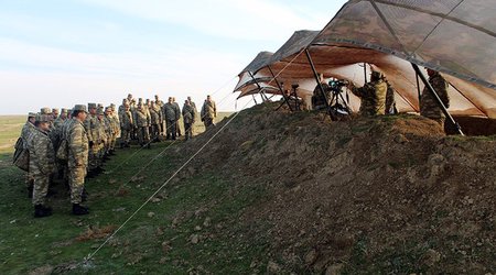 Проводятся сборы командиров батальонов Азербайджанской армии