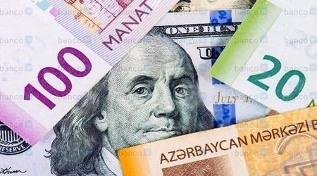 Манат незначительно снизился к евро и рублю