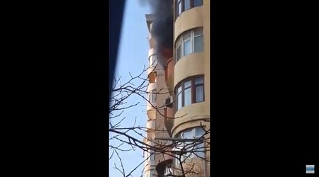 Bakıda güclü yanğın - VİDEO/ YENİLƏNİB