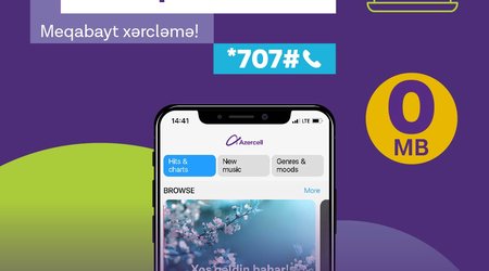 Mobile music with Zvuk has become unlimited for all Azercell subscribers!
