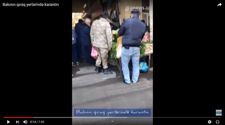 Bakının mərkəzdən uzaq rayonlarında karantin rejimi işləmir? - VİDEO