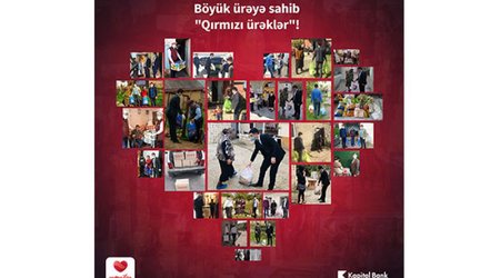 Сотрудники Kapital Bank добровольно помогают малоимущим семьям