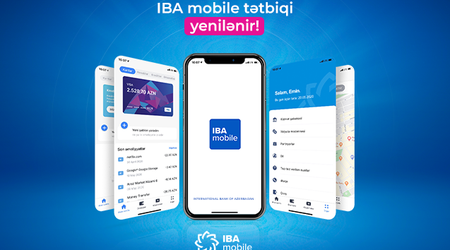 Международный Банк Азербайджана поэтапно обновляет приложение IBA Mobile