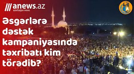 Əsgərlərə dəstək kampaniyasında təxribatı kim törədib? - VİDEO