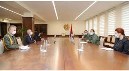 The RA Minister of Defence received the Ambassador of Iran