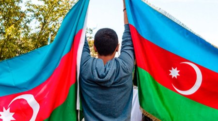 Акция азербайджанцев в Санкт-Петербурге