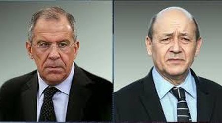 Стороны конфликта должны проявить политическую волю , считают главы МИД РФ и Франции