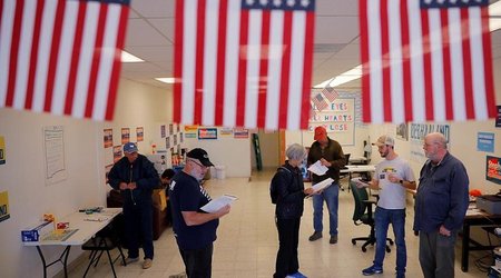 На востоке США закрылись первые избирательные участки
