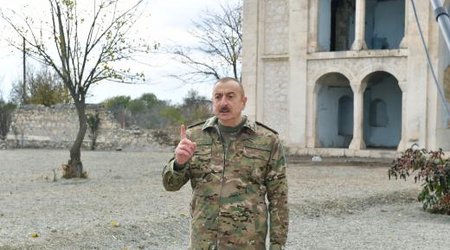Наличие современного вооружения и выучка армии обусловили победу Азербайджана в Карабахе - Алиев