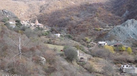 Минобороны показало освобождённое село Венг - ВИДЕО