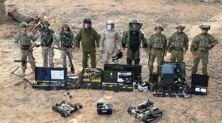 Турецкие военные саперы прибыли в Азербайджан