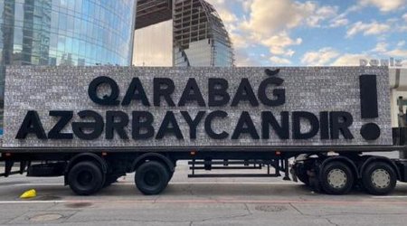 В Азербайджане на параде в Баку показали трофейную армянскую военную технику