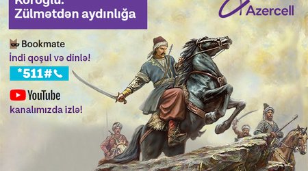 Azercell’s audiobook project presents our national epic treasure “Koroglu”!