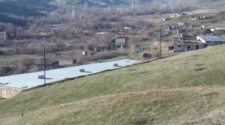 Минобороны показало село Гарадере в Зангилане ВИДЕО